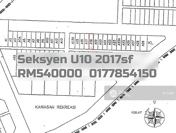 Bandar Nusa Rhu, Seksyen U10 Shah Alam