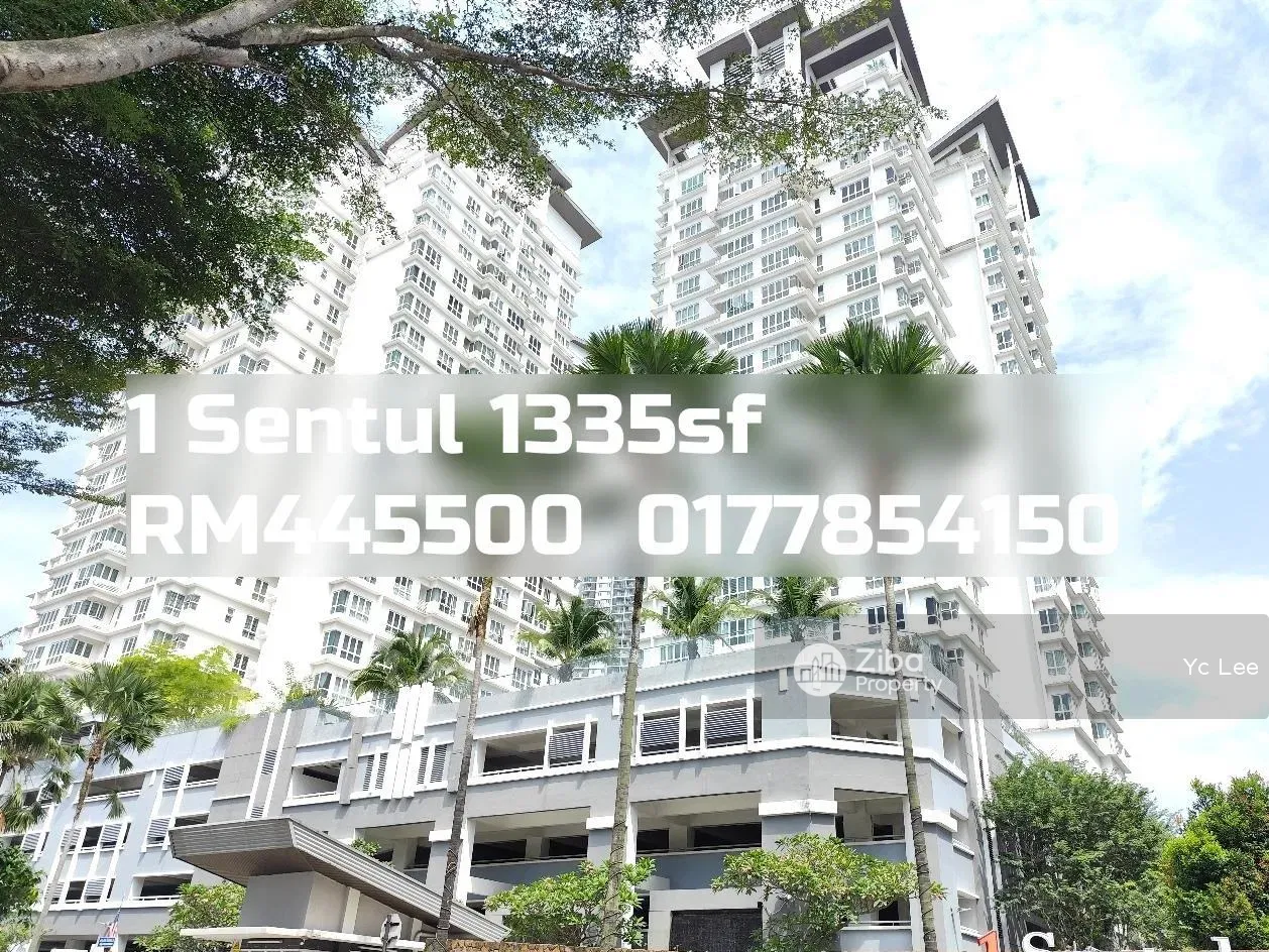 Fully Renovated Big Unit With 2 Parking Kondominium 1 Sentul Kl